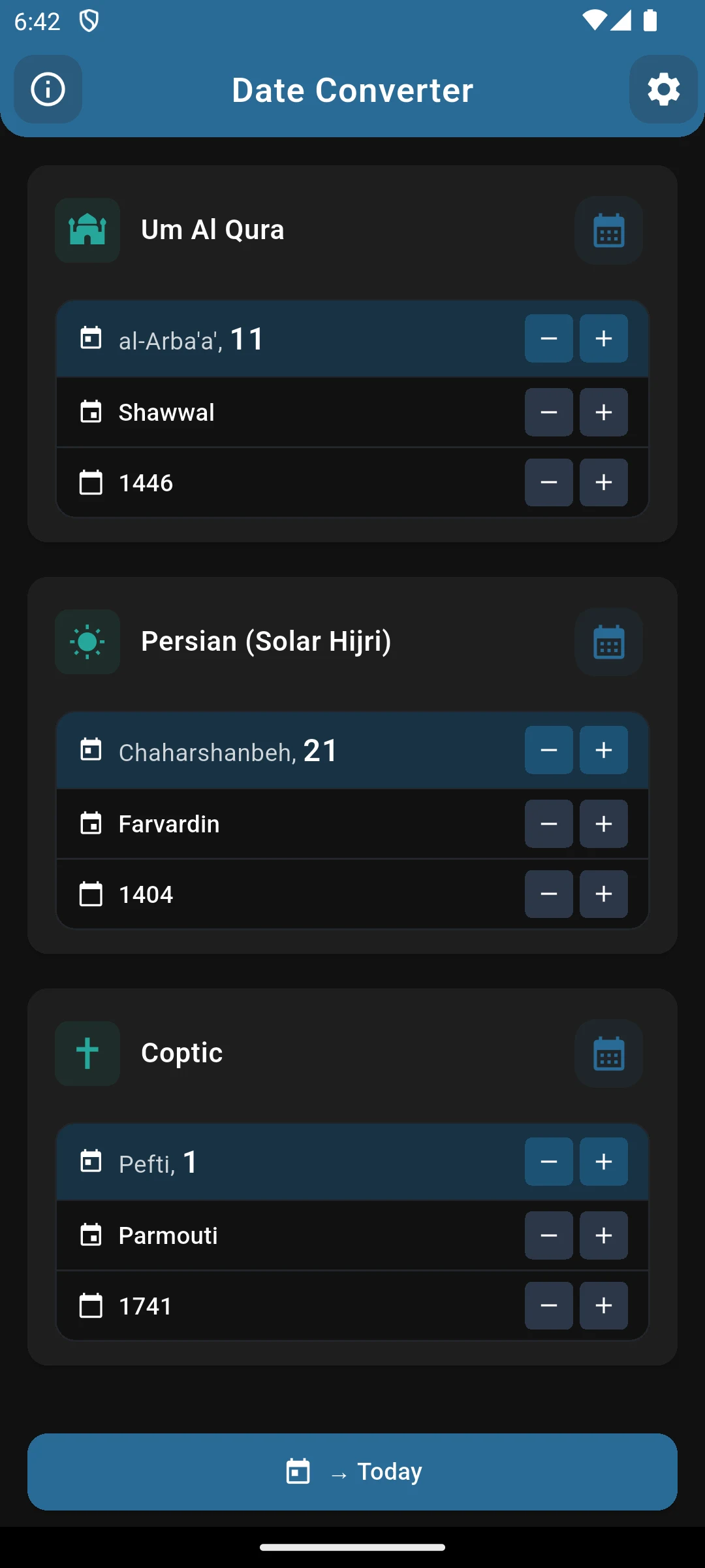 Date Converter screenshot