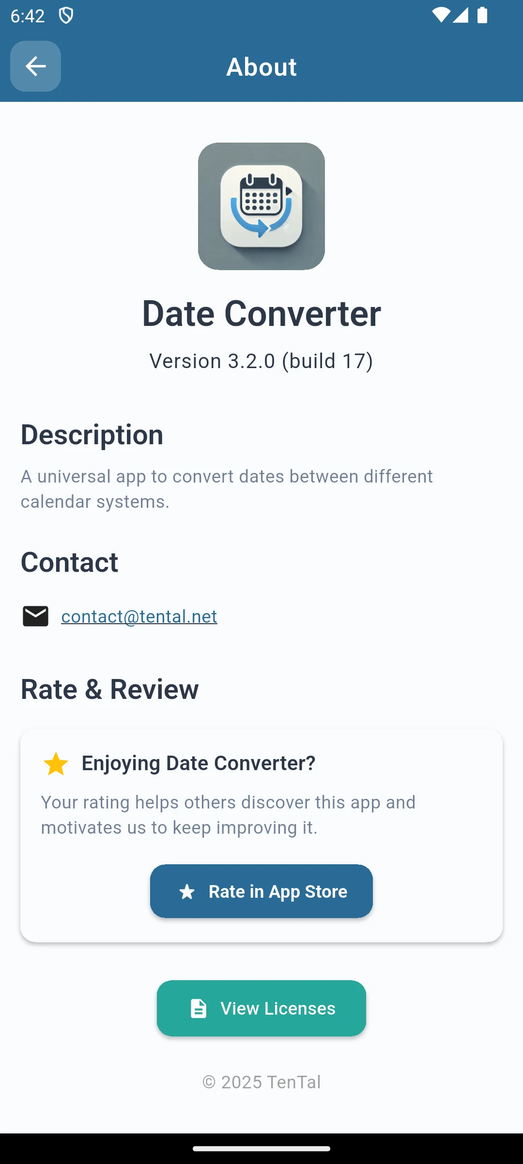 Date Converter screenshot