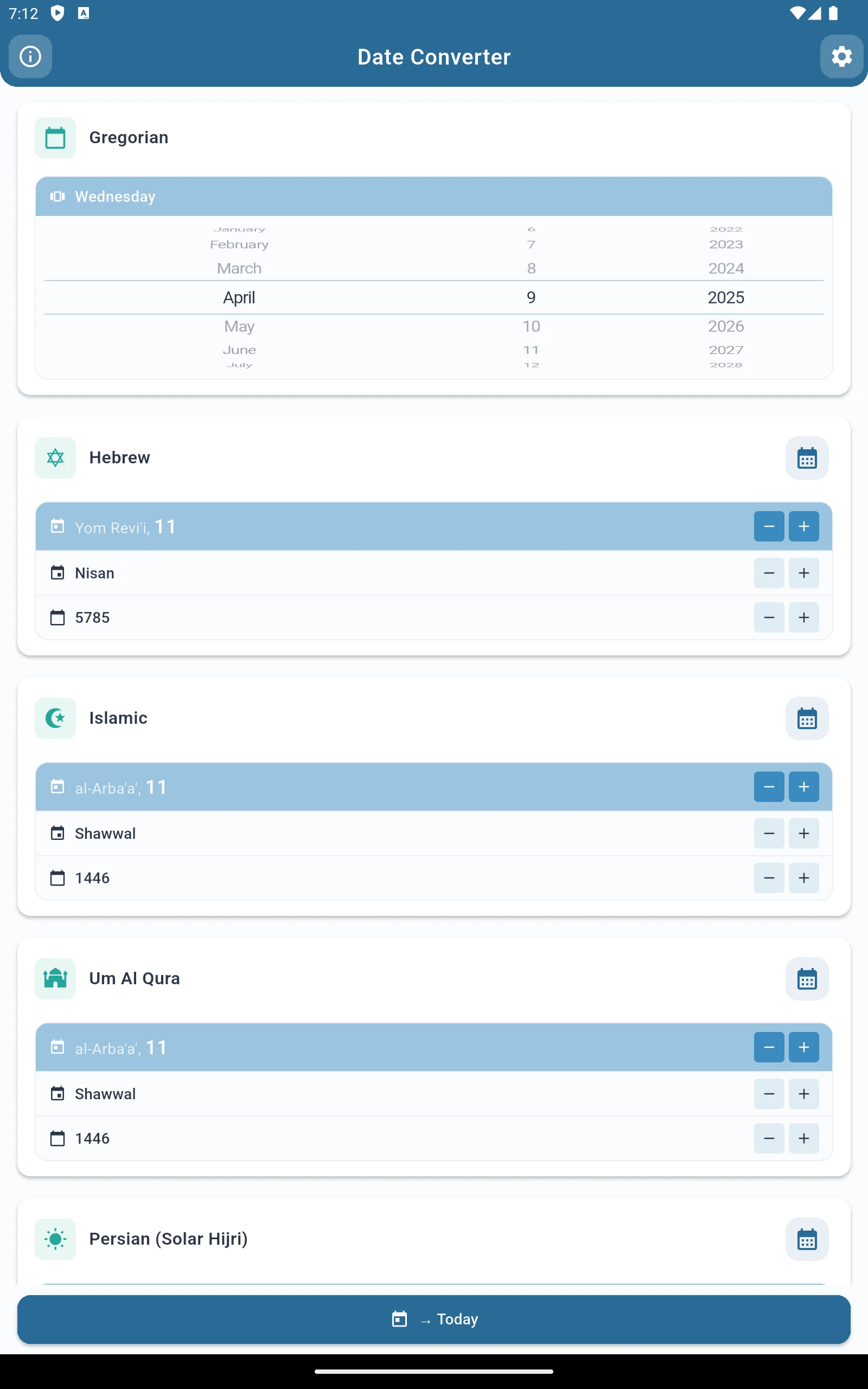 Date Converter screenshot