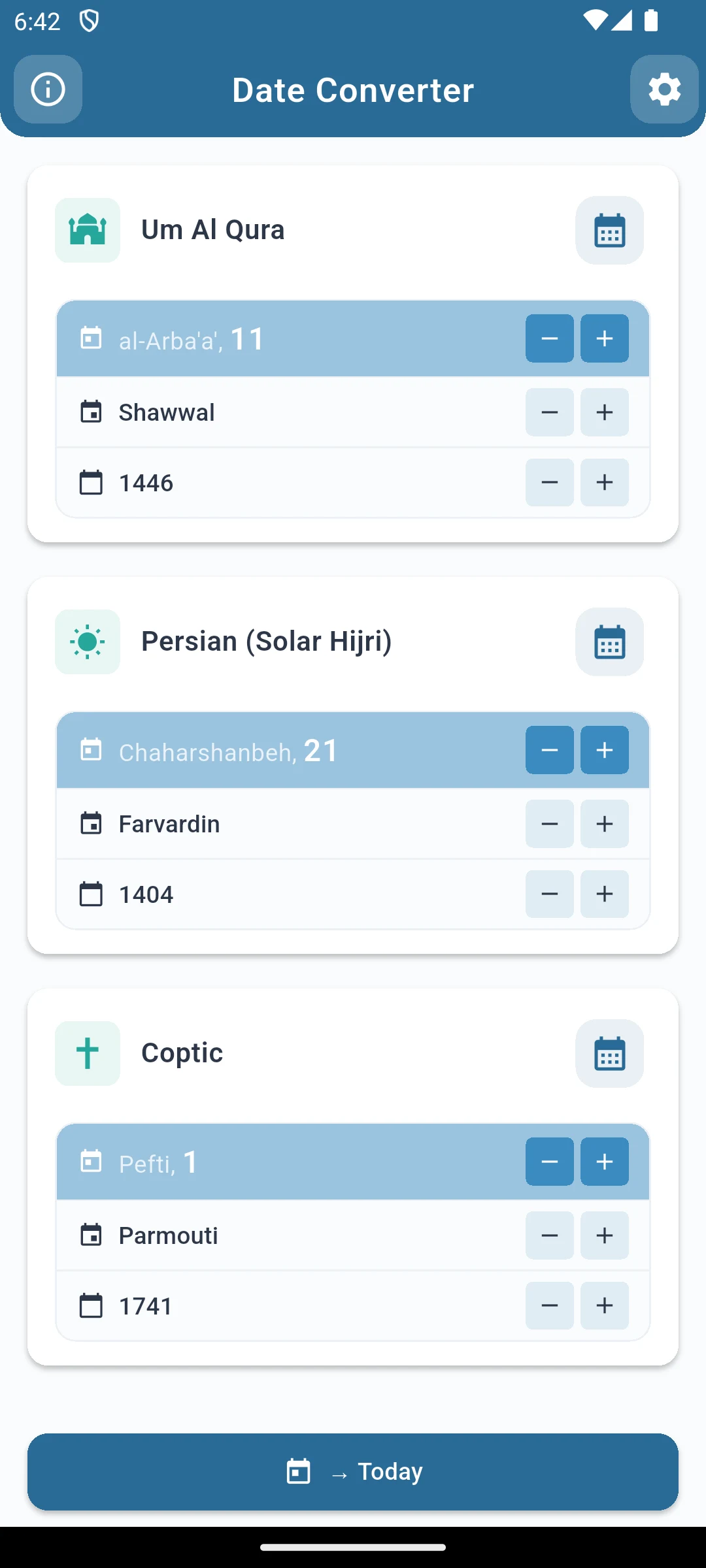 Date Converter screenshot