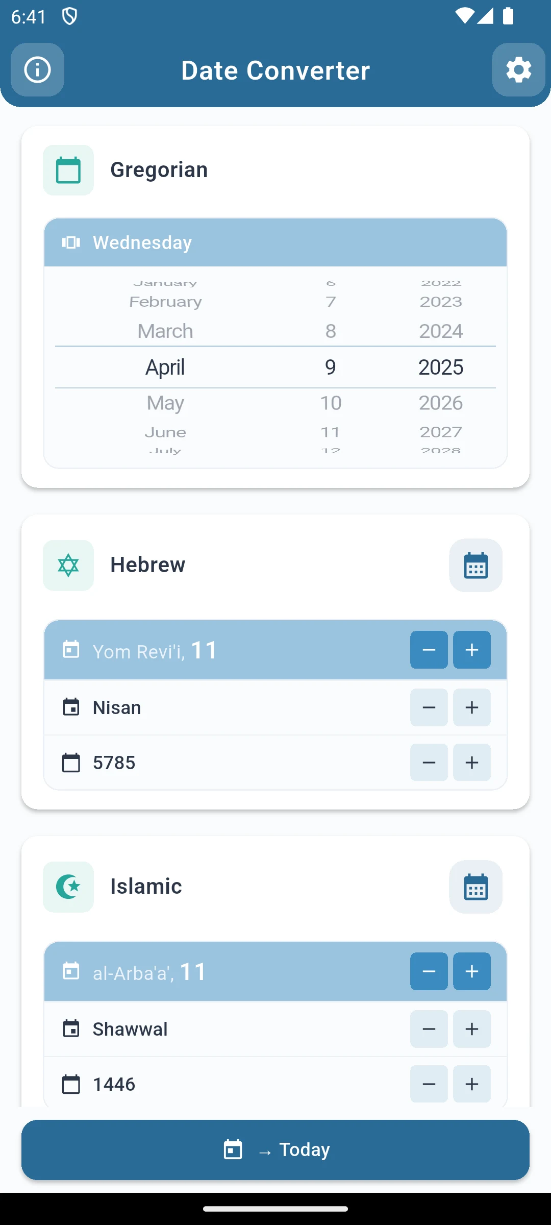 Date Converter screenshot